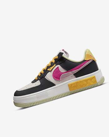 Zapatillas Nike Air Force 1 Fontanka Mujer Blancas Moradas Rosas | AR5182