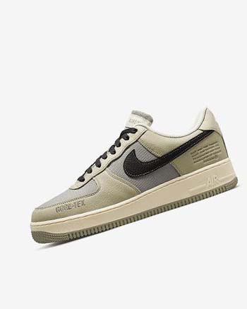 Zapatillas Nike Air Force 1 GTX Hombre Kaki Blancas Negras | AR5299