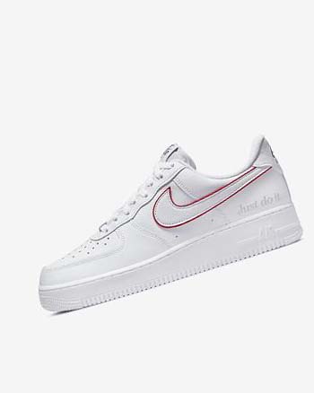 Zapatillas Nike Air Force 1 Hombre Blancas Verde Metal Plateadas Rojas | AR2550