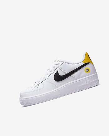 Zapatillas Nike Air Force 1 LV8 Niña Blancas Negras | AR5370