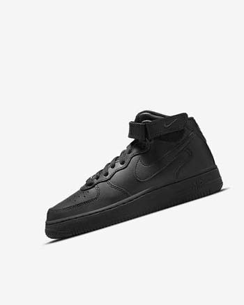 Zapatillas Nike Air Force 1 Mid LE Niña Negras Negras | AR5215