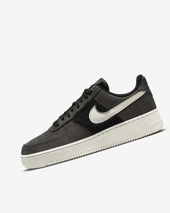 Zapatillas Nike Air Force 1 Mujer Negras Beige Claro | AR4904