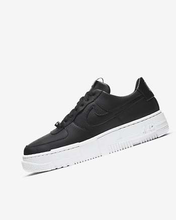 Zapatillas Nike Air Force 1 Pixel Mujer Negras Blancas Negras Negras | AR4907