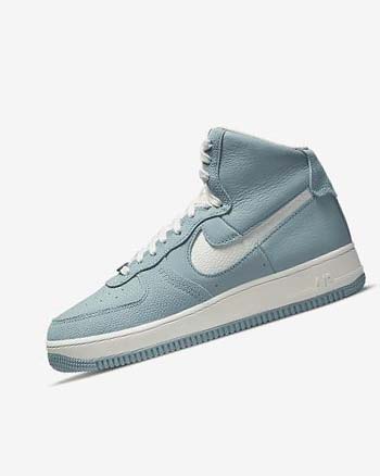 Zapatillas Nike Air Force 1 Sculpt Mujer Azules Metal Plateadas Blancas | AR1173