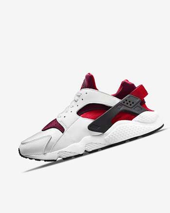 Zapatillas Nike Air Huarache Hombre Blancas Rojas Negras Rojas | AR2424