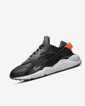 Zapatillas Nike Air Huarache Hombre Negras Naranjas Gris Blancas | AR2766