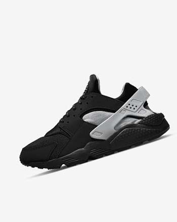 Zapatillas Nike Air Huarache Hombre Negras Metal Plateadas Plateadas Verde | AR4567