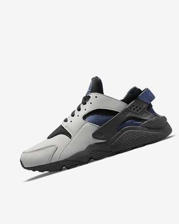 Zapatillas Nike Air Huarache LE Hombre Gris Negras Azul Marino | AR4965