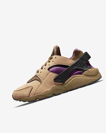 Zapatillas Nike Air Huarache LE Hombre Negras Marrones | AR3254