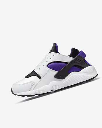 Zapatillas Nike Air Huarache Mujer Blancas Moradas Negras | AR2248