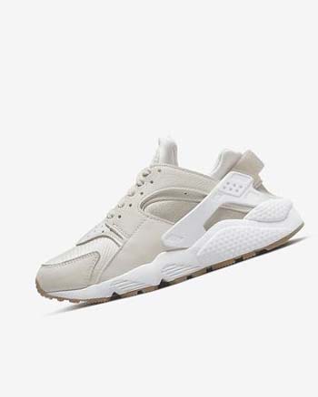 Zapatillas Nike Air Huarache Mujer Kaki Marrones Claro Blancas | AR2267