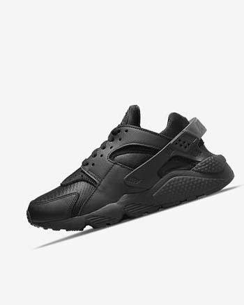 Zapatillas Nike Air Huarache Mujer Negras Gris Oscuro Negras | AR5278