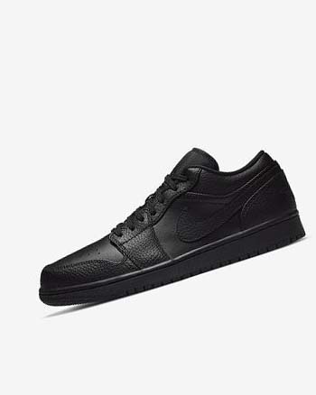 Zapatillas Nike Air Jordan 1 Low Hombre Negras Negras Negras | AR3288