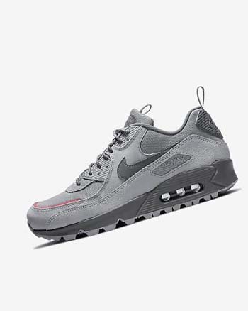 Zapatillas Nike Air Max 90 Surplus Hombre Gris Rosas Azules Claro Gris | AR4731