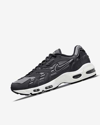 Zapatillas Nike Air Max 96 II Hombre Gris Gris Oscuro Blancas Negras | AR4507