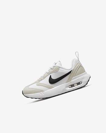 Zapatillas Nike Air Max Dawn Niña Blancas Beige Claro Negras | AR2219