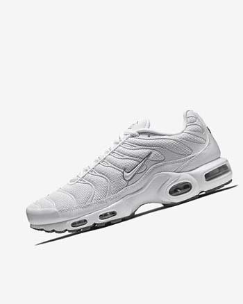 Zapatillas Nike Air Max Plus Hombre Blancas Negras Gris Blancas | AR2658