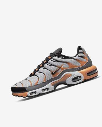 Zapatillas Nike Air Max Plus Hombre Gris Gris Amarillo Oscuro Negras | AR2978