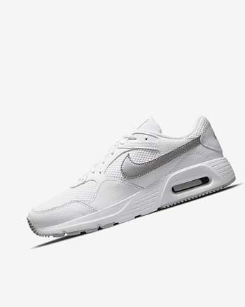 Zapatillas Nike Air Max SC Mujer Blancas Plateadas Metal Plateadas | AR3029