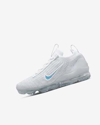 Zapatillas Nike Air VaporMax 2021 FK Niño Blancas Blancas | AR4641