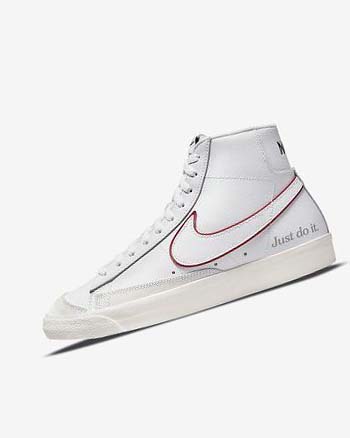 Zapatillas Nike Blazer Mid '77 Hombre Blancas Verde Metal Plateadas Rojas | AR2483