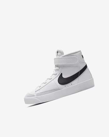 Zapatillas Nike Blazer Mid '77 Niño Blancas Naranjas Negras | AR2736