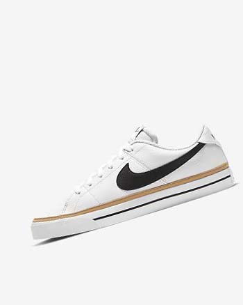 Zapatillas Nike Court Legacy Hombre Blancas Marrones Claro Negras | AR4847