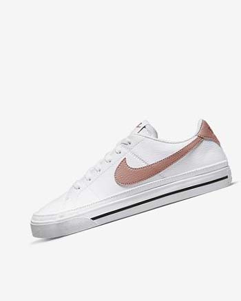 Zapatillas Nike Court Legacy Next Nature Mujer Blancas Naranjas Negras Rosas | AR2798