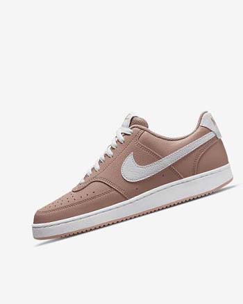 Zapatillas Nike Court Vision Low Next Nature Mujer Rosas Negras Blancas | AR2689