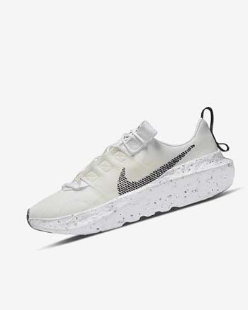 Zapatillas Nike Crater Impact Mujer Blancas Blancas Negras | AR2926