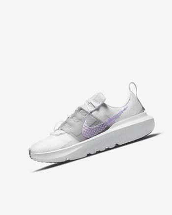 Zapatillas Nike Crater Impact Niña Blancas Gris Rosas Moradas | AR4596