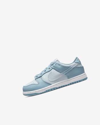 Zapatillas Nike Dunk Low Niña Azules Blancas | AR1212