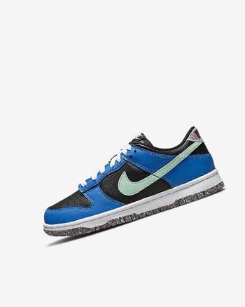 Zapatillas Nike Dunk Low SE Niña Negras Azules Claro Rosas Verde Menta | AR2849