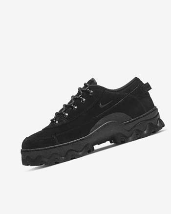 Zapatillas Nike Lahar Low Mujer Negras Naranjas Negras Gris Oscuro | AR5523