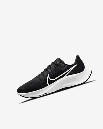 Zapatillas Running Nike Air Zoom Pegasus 38 Niño Negras Gris Oscuro Blancas | AR2358