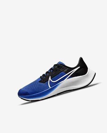 Zapatillas Running Nike Air Zoom Pegasus 38 Niño Azul Real Negras Blancas | AR5374