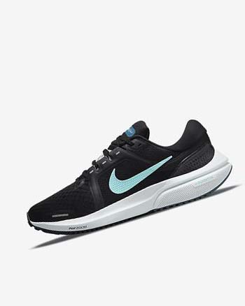 Zapatillas Running Nike Air Zoom Vomero 16 Mujer Negras Turquesa Claro Verde | AR2329