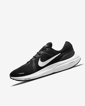 Zapatillas Running Nike Air Zoom Vomero 16 Hombre Negras Gris Oscuro Blancas | AR4613