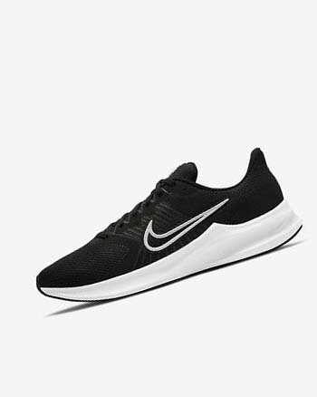 Zapatillas Running Nike Downshifter 11 Hombre Negras Gris Oscuro Blancas | AR4659