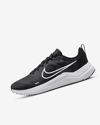 Zapatillas Running Nike Downshifter 12 Mujer Negras Gris Plateadas Blancas | AR2227