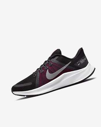 Zapatillas Running Nike Quest 4 Mujer Negras Rosas Gris Oscuro Blancas | AR3237