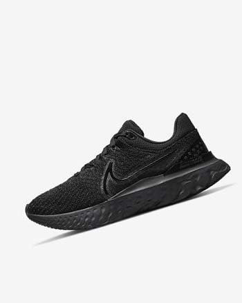 Zapatillas Running Nike React Infinity Run Flyknit 3 Mujer Negras Negras | AR2237