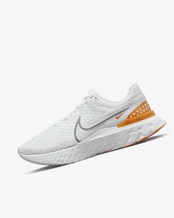 Zapatillas Running Nike React Infinity Run Flyknit 3 Hombre Blancas Gris | AR2834