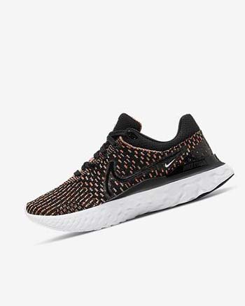 Zapatillas Running Nike React Infinity Run Flyknit 3 Mujer Negras Azules Rosas Blancas | AR5417