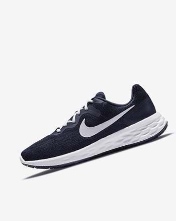 Zapatillas Running Nike Revolution 6 Next Nature Hombre Azul Marino Obsidian Blancas | AR2872