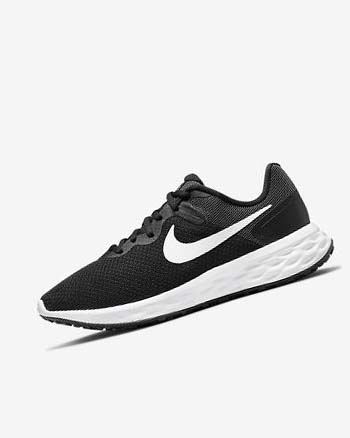 Zapatillas Running Nike Revolution 6 Next Nature Mujer Negras Gris Oscuro Gris Blancas | AR3169