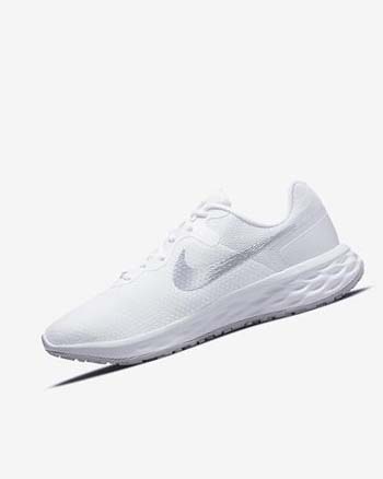 Zapatillas Running Nike Revolution 6 Next Nature Mujer Blancas Plateadas Metal Plateadas | AR4593