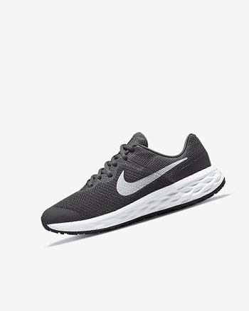 Zapatillas Running Nike Revolution 6 Niño Gris Gris Blancas | AR2882