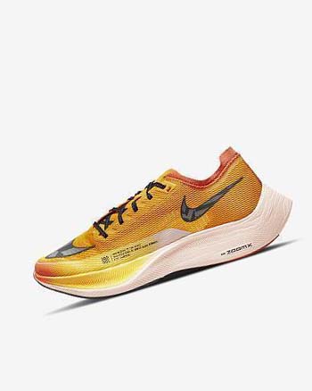 Zapatillas Running Nike ZoomX Vaporfly NEXT% 2 Ekiden Hombre Doradas Naranjas Negras | AR2989