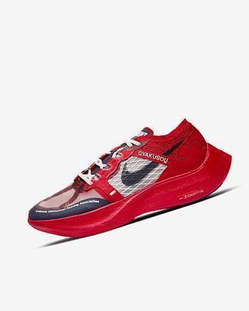 Zapatillas Running Nike ZoomX Vaporfly Next% x Gyakusou Hombre Rojas Azules | AR3217